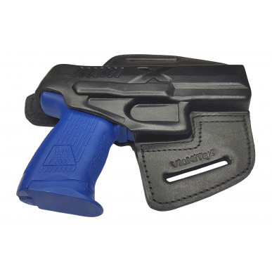 B19 Holster en cuir pour Heckler et Koch P2000 noir VlaMiTex
