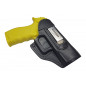 IWB 3 Leather Holster for Taurus TH9 Black Concealed Carry VlaMiTex