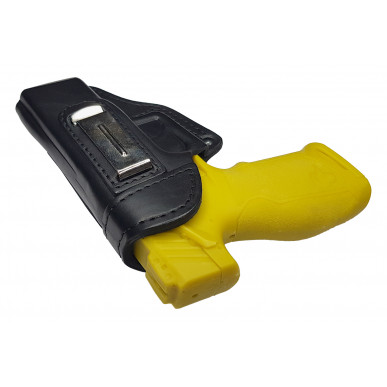 IWB 3 Leather Holster for Taurus TX22 Black Concealed Carry VlaMiTex