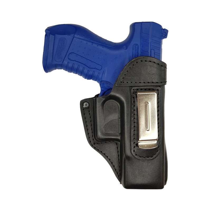 IWB 3 Leather Holster for Walther P99 Black VlaMiTex
