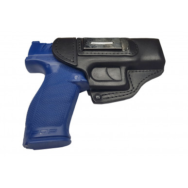 IWB 3 Leder Holster für Walther PDP Lauf 4 Zoll schwarz VlaMiTex