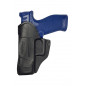 IWB 3 kožené pouzdro pro Walther PDP hlaveň 4 palce černé VlaMiTex