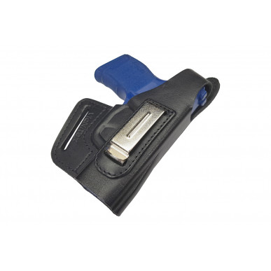 OWB / IWB 3-3 Leder Holster für Sig Sauer P365 schwarz VlaMiTex