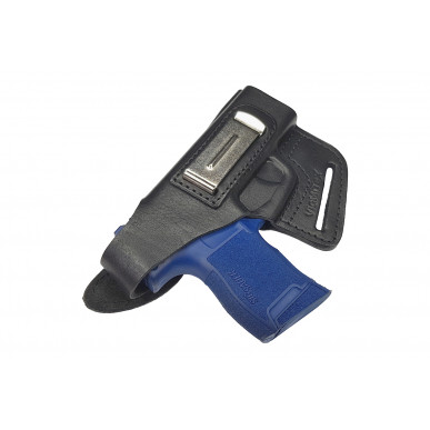 OWB / IWB ٣-٣ جلد حافظة لـ Sig Sauer P365 أسود VlaMiTex