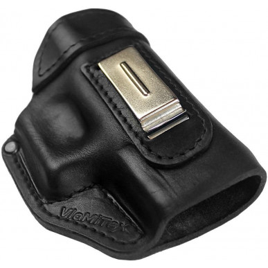 IWB 3Li Holster en cuir pour Colt 1911 noir pour gauchers VlaMiTex