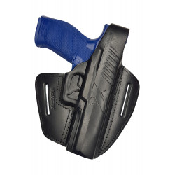 B2 Holster en cuir pour Walther PDP canon 5 pouces noir VlaMiTex