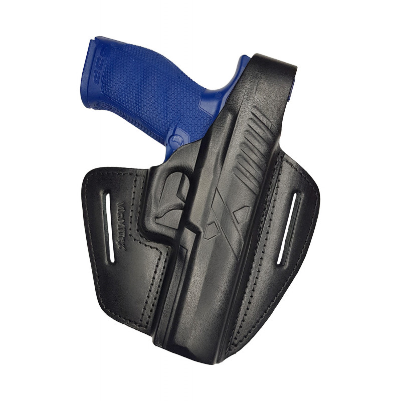 B2 Skórzana Kabura do Walther PDP Lufa 5 Cal czarna VlaMiTex