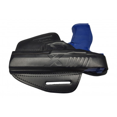 B2 Holster en cuir pour Walther PDP canon 5 pouces noir VlaMiTex