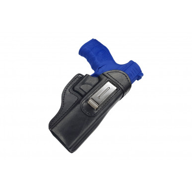 IWB 7 kožené puzdro pre Walther PPQ čierne VlaMiTex