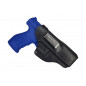 IWB 7 Holster en cuir pour Walther PPQ noir VlaMiTex