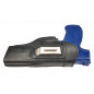 IWB 7 Holster en cuir pour Smith Wesson M&P9 canon 5 pouces VlaMiTex