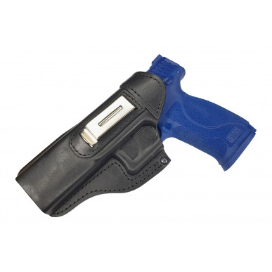 IWB 7 Leder Holster für Smith Wesson M&P9 Lauf 5 Zoll VlaMiTex