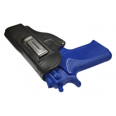IWB 7 Læder Hylster til Smith Wesson 4506 sort VlaMiTex