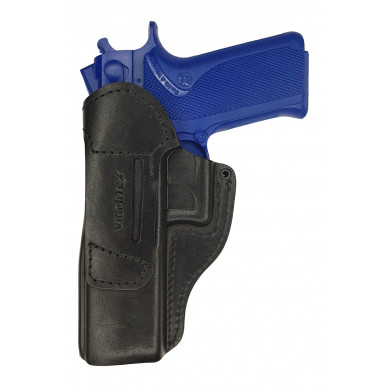 IWB 7 Holster en cuir pour Smith Wesson 4506 noir VlaMiTex