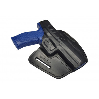 B2 кожаная кобура для Walther PDP ствол 5 дюймов черная VlaMiTex