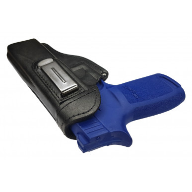 IWB 7 kožené puzdro pre Sig Sauer P320 Full Size čierne VlaMiTex