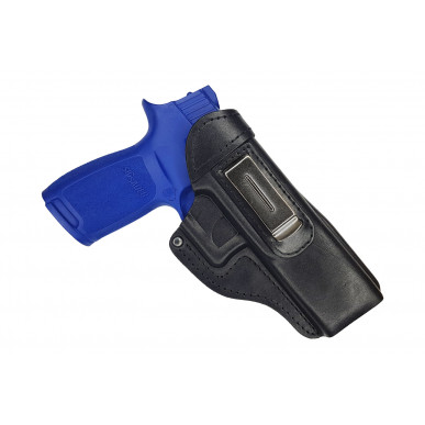 IWB 7 Læderhylster til Sig Sauer P320 Full Size sort VlaMiTex