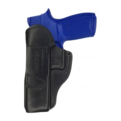 IWB 7 nahkakotelo Sig Sauer P320 Full Size musta VlaMiTex