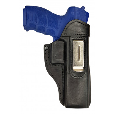 IWB 7 Holster en cuir pour Heckler et Koch P30L noir VlaMiTex