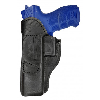 IWB 7 Leather Holster for Heckler and Koch P30L Black VlaMiTex