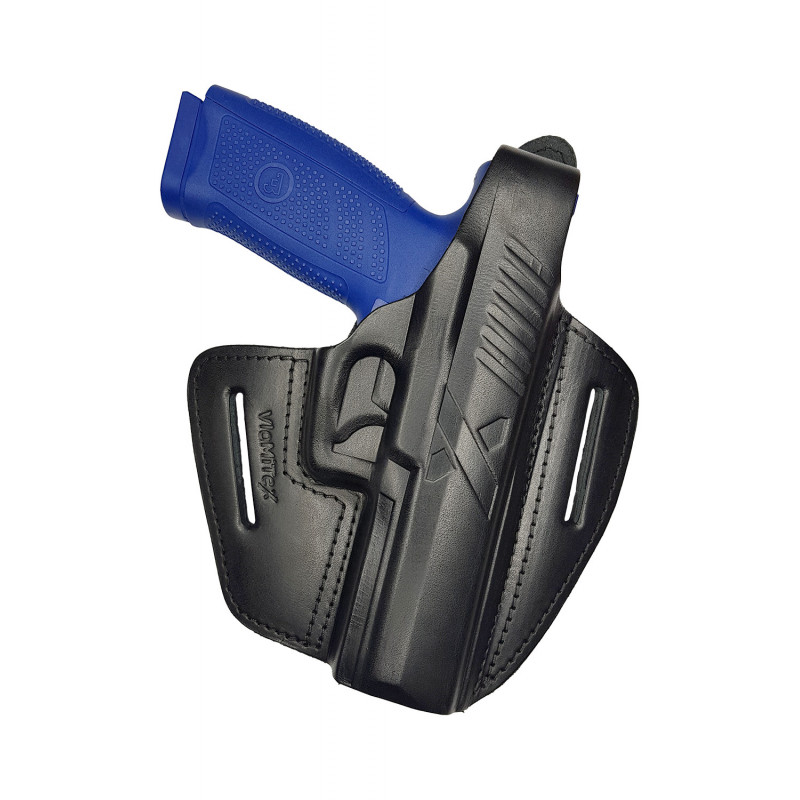 B20 Funda de Cuero para CZ P10F Negra VlaMiTex