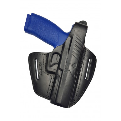 B20 кожаная кобура для CZ P10F черная VlaMiTex