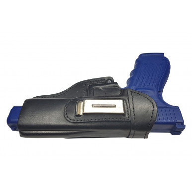 IWB 7 кожна футрола за Glock 40 црна VlaMiTex