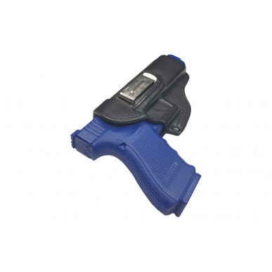 IWB 7 चमड़े की होल्स्टर Glock 40 के लिए काला VlaMiTex