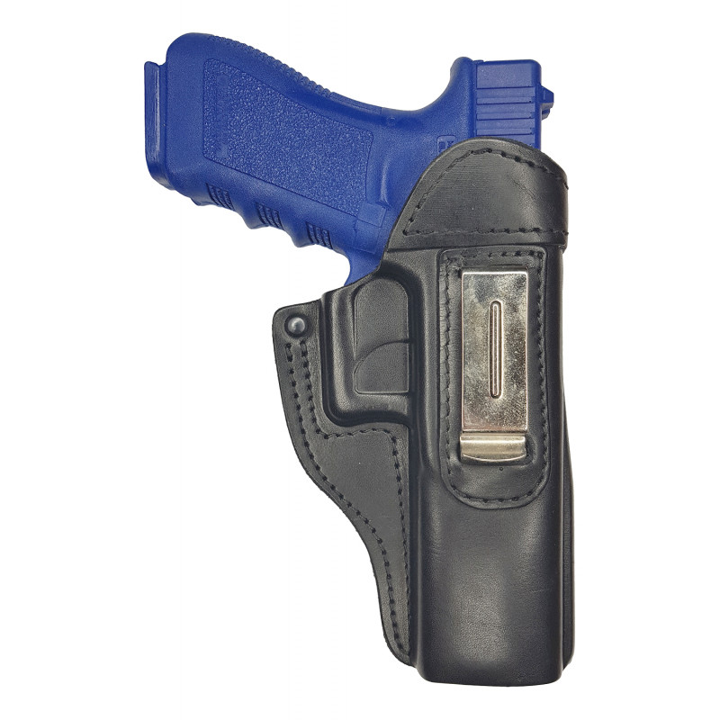 IWB 7 レザー ホルスター Glock 35 用 黒 VlaMiTex IWB 7 レザー ホルスター Glock 35 用 黒 VlaMiTex