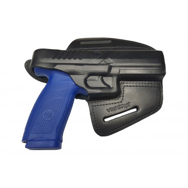 B20 кожаная кобура для CZ P10F черная VlaMiTex