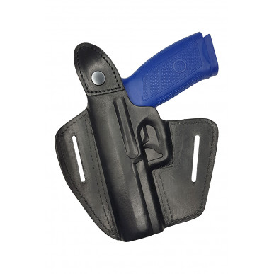 B20 кожаная кобура для CZ P10F черная VlaMiTex