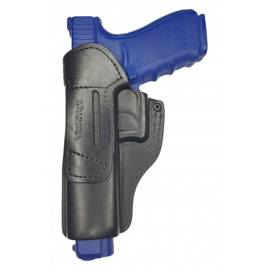 IWB 7 kožené pouzdro pro Glock 24 černé VlaMiTex