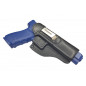 IWB 7 Holster en cuir pour Glock 17L noir VlaMiTex