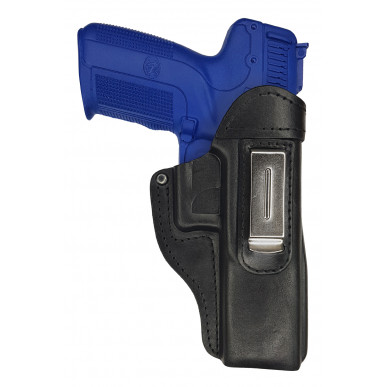 IWB 7 レザー ホルスター FN FNX 用 黒 VlaMiTex