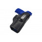 IWB 7 Leather Holster for FN FNX Black VlaMiTex