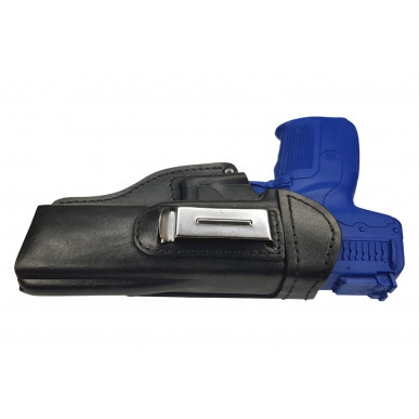 IWB 7 レザー ホルスター FN FNX 用 黒 VlaMiTex