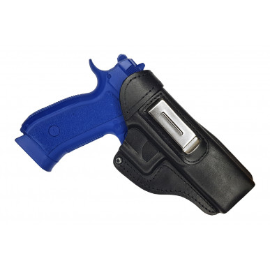 IWB 7 кожаная кобура для CZ SP01 черная VlaMiTex