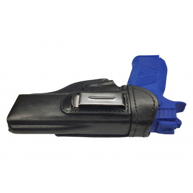 IWB 7 Holster en cuir pour CZ P-09 noir VlaMiTex