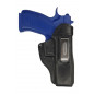 IWB 7 Leather Holster for CZ 97B Black VlaMiTex