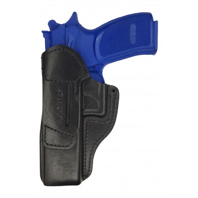 IWB 7 Holster en cuir pour BERSA THUNDER 9 PRO XT noir VlaMiTex