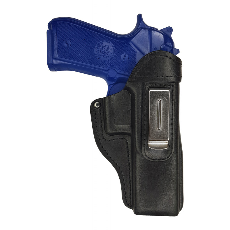 IWB 7 kožené pouzdro pro Beretta 96 černé VlaMiTex
