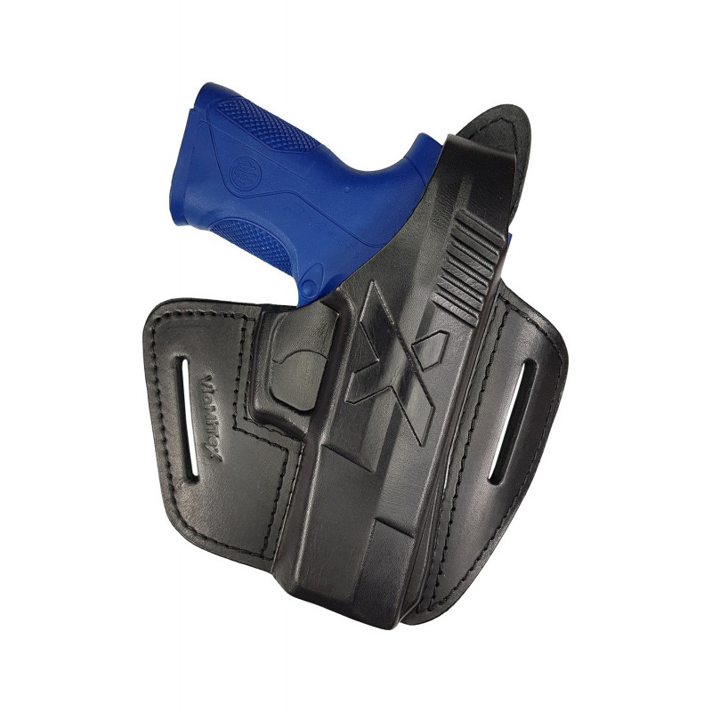 B22 Leder Holster für Beretta Px4 Storm schwarz VlaMiTex