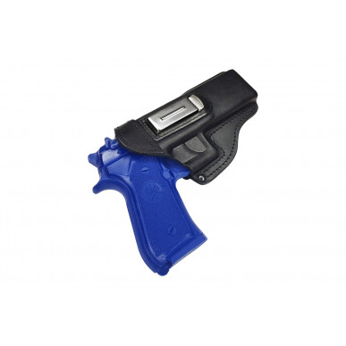IWB 7 Bőr Tok Beretta 92D fekete VlaMiTex