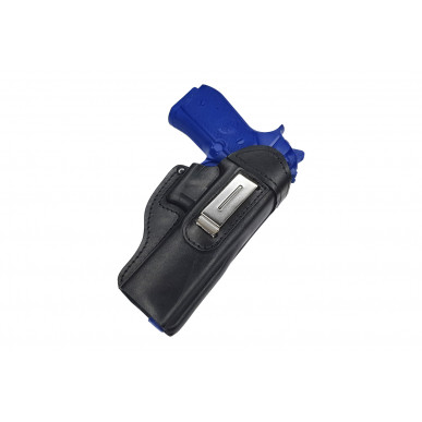 IWB 7 Leder Holster für Beretta 92 schwarz VlaMiTex
