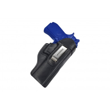 IWB 7 चमड़े की होल्स्टर Beretta 92 के लिए काला VlaMiTex