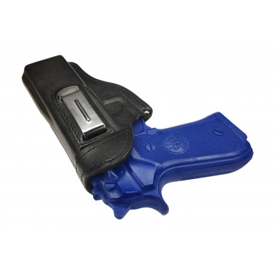IWB 7 Leder Holster für Beretta 92 schwarz VlaMiTex