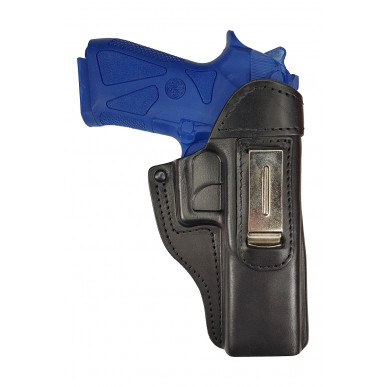 Funda de Cuero IWB 7 para Beretta 90 Two negra VlaMiTex