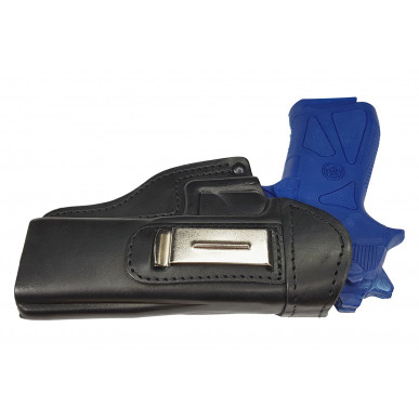 IWB 7 レザー ホルスター Beretta 90 Two 用 黒 VlaMiTex