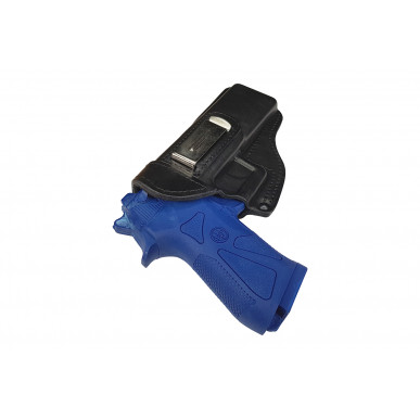 IWB 7 Leder Holster für Beretta 90 Two schwarz VlaMiTex
