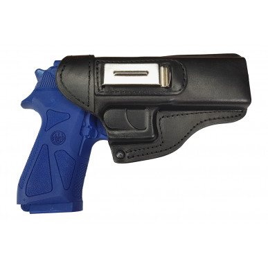 Funda de Cuero IWB 7 para Beretta 90 Two negra VlaMiTex